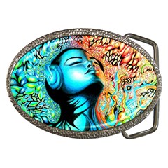 Color Detail Dream Fantasy Neon Psychedelic Teaser Belt Buckles by Sarkoni