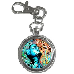 Color Detail Dream Fantasy Neon Psychedelic Teaser Key Chain Watches by Sarkoni