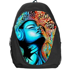 Color Detail Dream Fantasy Neon Psychedelic Teaser Backpack Bag by Sarkoni