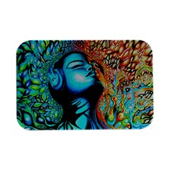 Color Detail Dream Fantasy Neon Psychedelic Teaser Open Lid Metal Box (silver)   by Sarkoni