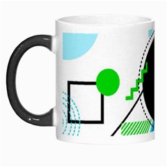 Geometric Shapes Background Morph Mug