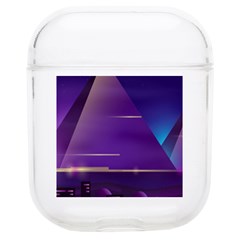 Egyptian Pyramids Night Landscape Cartoon Soft Tpu Airpods 1/2 Case by Bedest