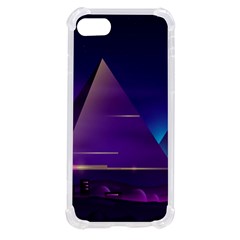 Egyptian Pyramids Night Landscape Cartoon Iphone Se by Bedest