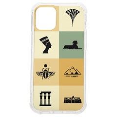 Egyptian Flat Style Icons Iphone 12 Mini Tpu Uv Print Case	 by Bedest