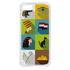 Egypt Travel Items Icons Set Flat Style Iphone Se by Bedest