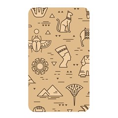 Egyptian Seamless Pattern Symbols Landmarks Signs Egypt Memory Card Reader (rectangular) by Bedest