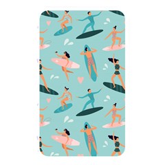 Beach Surfing Surfers With Surfboards Surfer Rides Wave Summer Outdoors Surfboards Seamless Pattern Memory Card Reader (rectangular) by Bedest