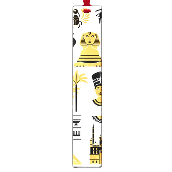 Egypt Symbols Decorative Icons Set Large Book Marks