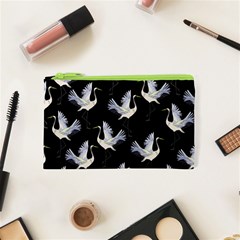 Crane Pattern Cosmetic Bag (xs) by Bedest