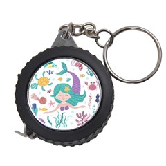 Set Cute Mermaid Seaweeds Marine In Habitants Measuring Tape by Bedest