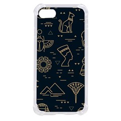 Dark Seamless Pattern Symbols Landmarks Sign Egypt Iphone Se by Bedest