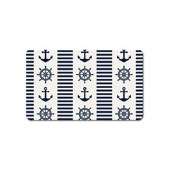 Nautical Seamless Pattern Vector Illustration Magnet (name Card) by Bedest