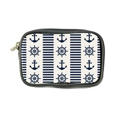 Nautical Seamless Pattern Vector Illustration Coin Purse by Bedest