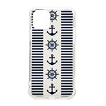 Nautical Seamless Pattern Vector Illustration iPhone 11 Pro 5.8 Inch TPU UV Print Case Front