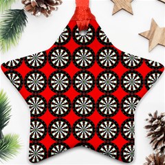 Dart Board Ornament (star)