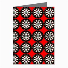 Dart Board Greeting Card