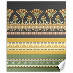 Seamless Pattern Egyptian Ornament With Lotus Flower Canvas 20  X 24  by Hannah976