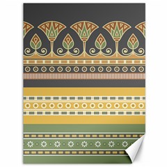 Seamless Pattern Egyptian Ornament With Lotus Flower Canvas 36  X 48  by Hannah976