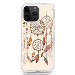 Coloured Dreamcatcher Background Iphone 14 Pro Max Tpu Uv Print Case by Hannah976