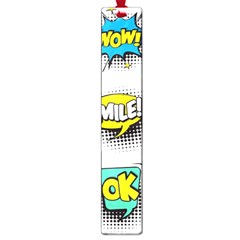 Set Colorful Comic Speech Bubbles Large Book Marks by Hannah976