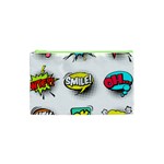 Set Colorful Comic Speech Bubbles Cosmetic Bag (XS) Front