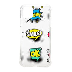 Set Colorful Comic Speech Bubbles Iphone 11 Pro Max 6 5 Inch Tpu Uv Print Case by Hannah976