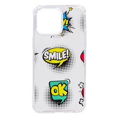 Set Colorful Comic Speech Bubbles Iphone 14 Pro Max Tpu Uv Print Case by Hannah976