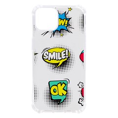 Set Colorful Comic Speech Bubbles Iphone 13 Tpu Uv Print Case by Hannah976