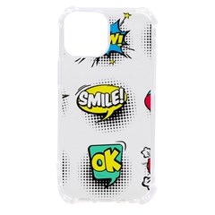 Set Colorful Comic Speech Bubbles Iphone 13 Mini Tpu Uv Print Case by Hannah976