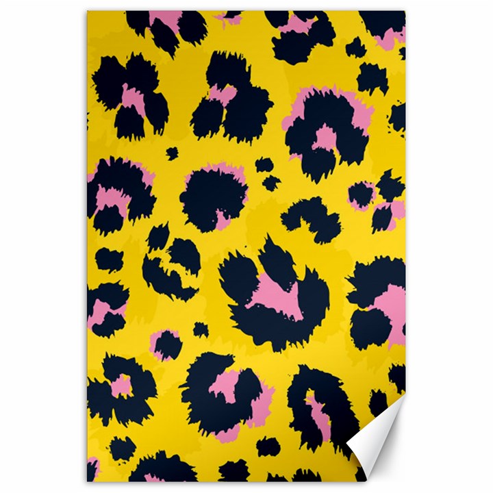 Leopard Print Seamless Pattern Canvas 20  x 30 