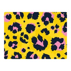 Leopard Print Seamless Pattern Two Sides Premium Plush Fleece Blanket (mini) by Hannah976