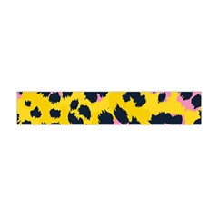 Leopard Print Seamless Pattern Premium Plush Fleece Scarf (mini) by Hannah976