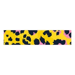 Leopard Print Seamless Pattern Velvet Scrunchie by Hannah976