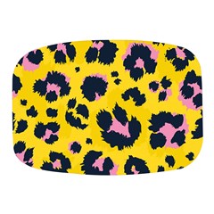 Leopard Print Seamless Pattern Mini Square Pill Box by Hannah976