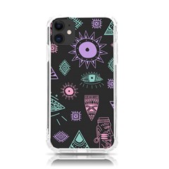 Vintage Seamless Pattern With Tribal Art African Style Drawing Iphone 11 Tpu Uv Print Case by Hannah976