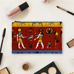 Ancient Egyptian Religion Seamless Pattern Cosmetic Bag (medium) by Hannah976