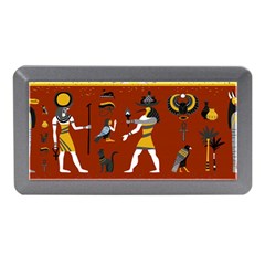 Ancient Egyptian Religion Seamless Pattern Memory Card Reader (mini) by Hannah976