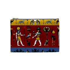 Ancient Egyptian Religion Seamless Pattern Cosmetic Bag (medium) by Hannah976