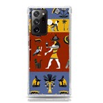 Ancient Egyptian Religion Seamless Pattern Samsung Galaxy Note 20 Ultra TPU UV Case Front