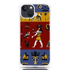 Ancient Egyptian Religion Seamless Pattern Iphone 13 Tpu Uv Print Case by Hannah976