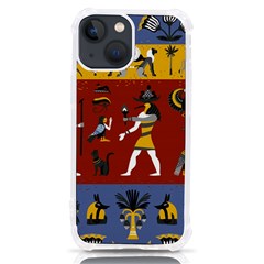 Ancient Egyptian Religion Seamless Pattern Iphone 13 Mini Tpu Uv Print Case by Hannah976