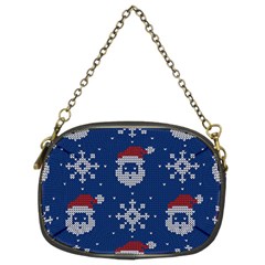 Santa Clauses Wallpaper Chain Purse (two Sides) by artworkshop