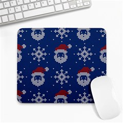 Santa Clauses Wallpaper Large Mousepad by artworkshop