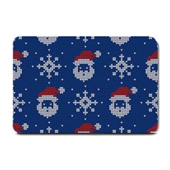 Santa Clauses Wallpaper Small Doormat by artworkshop