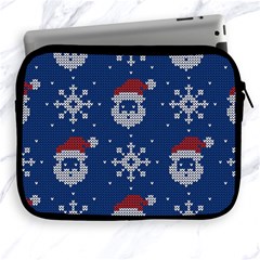 Santa Clauses Wallpaper Apple Ipad 2/3/4 Zipper Cases by artworkshop