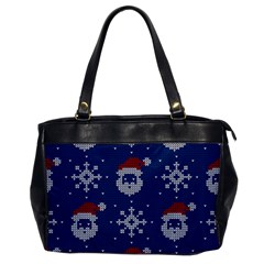 Santa Clauses Wallpaper Oversize Office Handbag by artworkshop