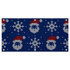 Santa Clauses Wallpaper Banner And Sign 4  X 2  by artworkshop