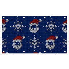 Santa Clauses Wallpaper Banner And Sign 7  X 4  by artworkshop