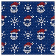 Santa Clauses Wallpaper Lightweight Scarf  by artworkshop