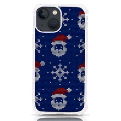 Santa Clauses Wallpaper Iphone 13 Mini Tpu Uv Print Case by artworkshop